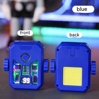 Fingertip Gyro Lighter – Dual-Charge LED EDC Lighter with Stress-Relief Spin & 9 Color Options