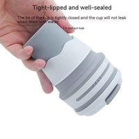 Collapsible Travel Cup Silicone – Leakproof Reusable Folding Cup for Coffee & Water