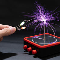 Divine Lightning Music Tesla Coil - Christian-Inspired LED Lighting with Bluetooth & Adjustable Lightning (Gift Idea)