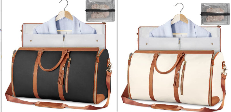 Large Capacity Travel Duffle Bag Women's Handbag Folding Suit Bag Waterproof Clothes Totes What Else You Got?
