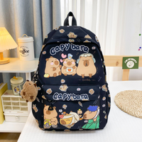 Adorable Capybara Backpack for Girls – Perfect for School & Playtime