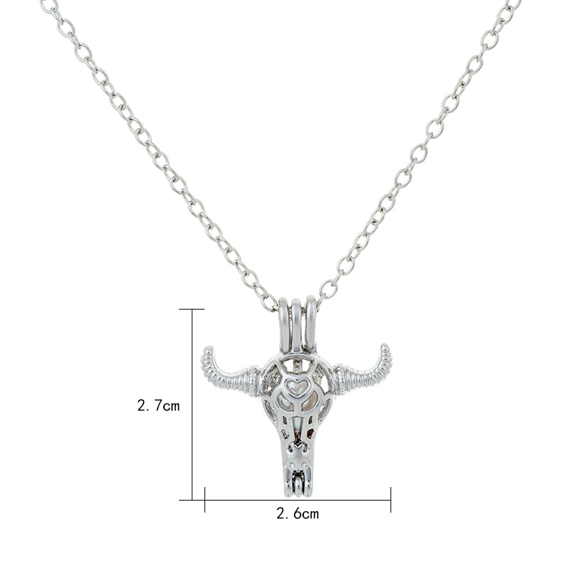Glow‑in‑the‑Dark Multicolored Minotaur Pendant Necklace What Else You Got?