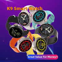 K9 Pro Smart Watch: NFC Payments, Health Tracking & Wireless Charging - 1.39