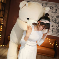 Hugabear™ Large Plush Pillow - Soft Teddy Bear Throw for Kids & Nursery Decor