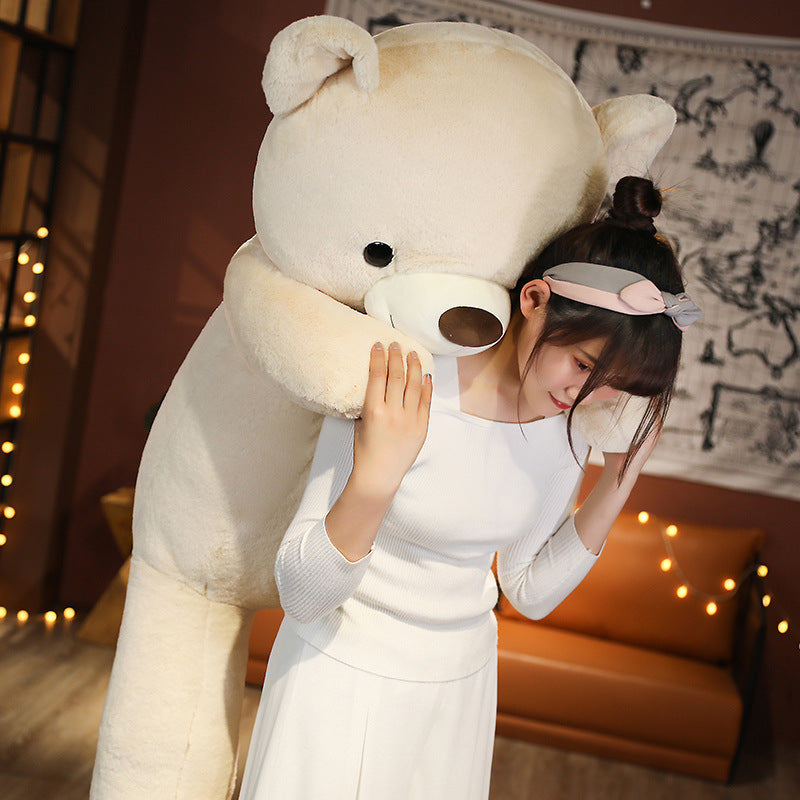 Big Bear Plush Toy Large Throw Pillow What Else You Got?