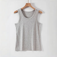 Men's Cool-Touch Stretch Sports Vest – Slim Fit Cotton Tank