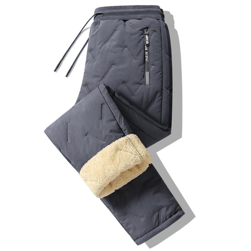 Men’s Thick Fleece Thermal Sweatpants – Waterproof, Windproof Winter Warm Trousers What Else You Got?