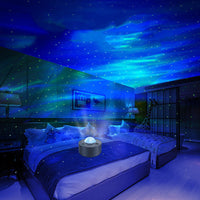 Heavenly Starry Sky Projector Light - RGB Ambient Laser Decor for Bedroom & Home - USB Powered | Celestial Dream Light