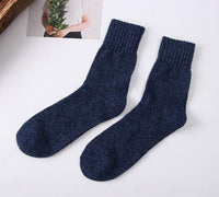 Premium Men's Rabbit Fur Socks for Autumn & Winter - Warm, Comfortable & Stylish