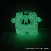 Luminous Ghost Cat Plush Toy – Glow-in-the-Dark Halloween Decor for Kids