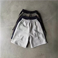 Men's Comfort Loose Casual American Letter Printed Shorts - Ideal for Sports & Daily Wear