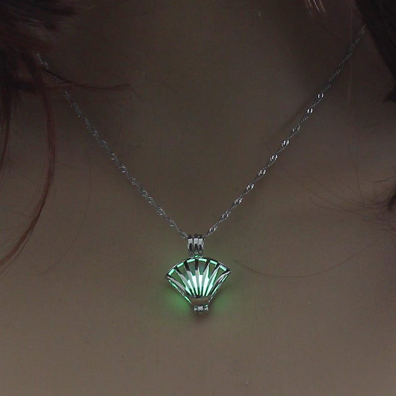 Colorful Glow‑in‑the‑Dark Shell Necklace What Else You Got?