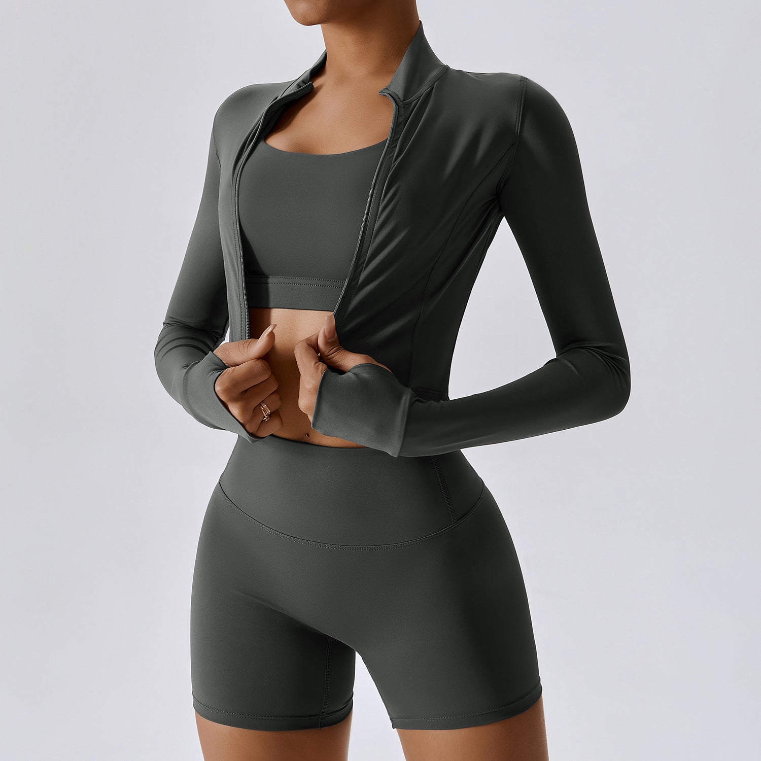 Outdoor Sports Skinny Yoga Clothes Suit Nude Feel What Else You Got?