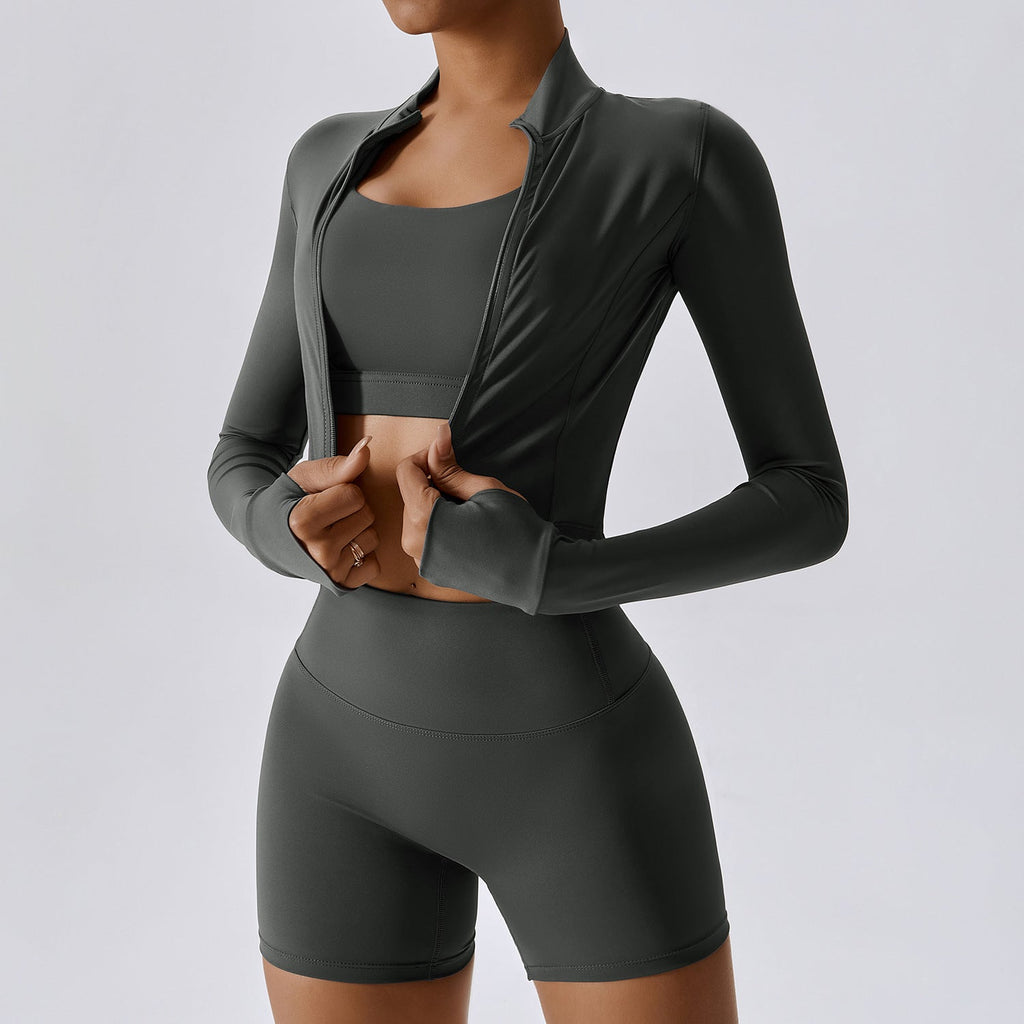 Outdoor Sports Skinny Yoga Clothes Suit Nude Feel What Else You Got?
