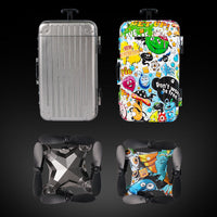 Foldable Mini Drone with Luggage Storage - Kids' Aerial Photography Toy with Gesture Control & HD Camera