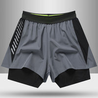 Men's Anti-Glare Training Shorts – Lightweight & Breathable for Gym & Running