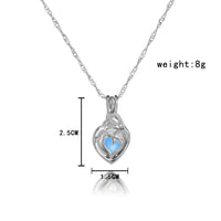 Glow-in-the-Dark Mother & Child DIY Necklace - Hollow-Out Craft Kit for Bonding & Faith