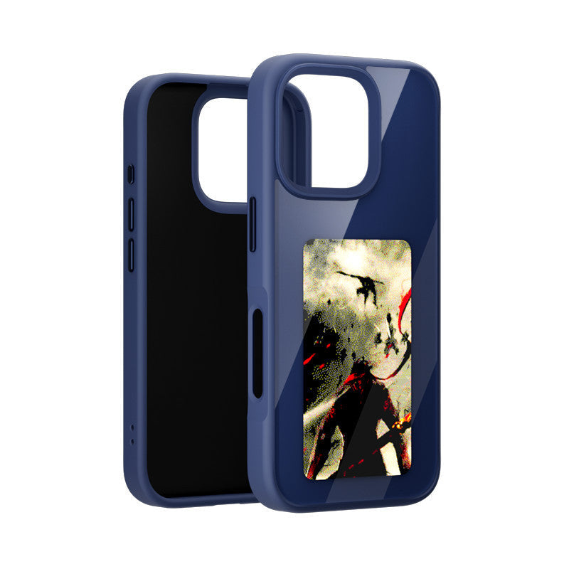E-Ink NFC Phone Case – Custom Smart Display Case for iPhone 13–16 Pro Models