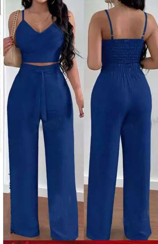 Women’s Slim Pleated Two‑Piece Set What Else You Got?