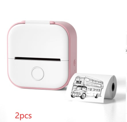 Portable Mini Thermal Label Printer Home Photo Printer Student Wrong Question Printer Bluetooth-compatible Mini Label Printer Price Tag What Else You Got?