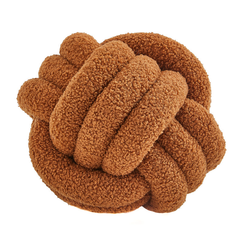 Simple Bedroom Sofa Knotted Ball Pillow What Else You Got?