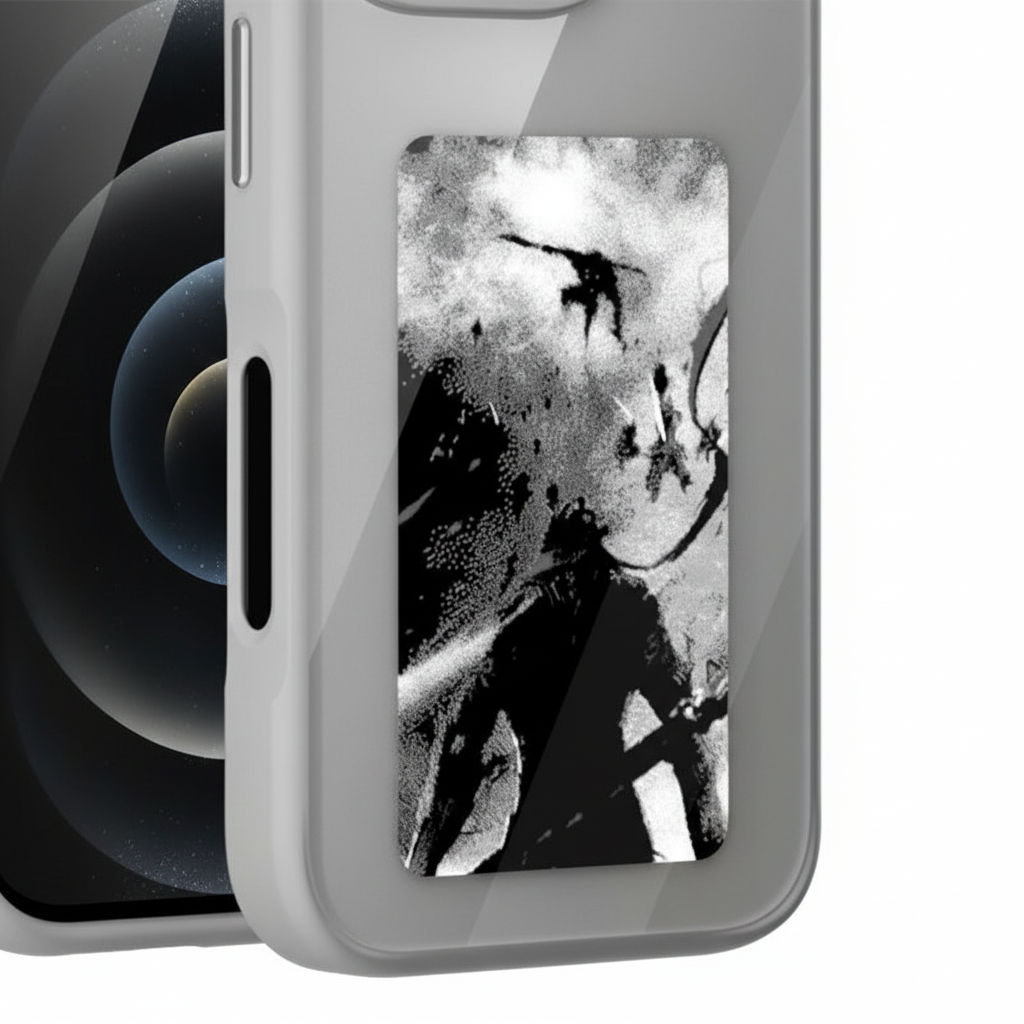 E-Ink Display Detail Close-Up