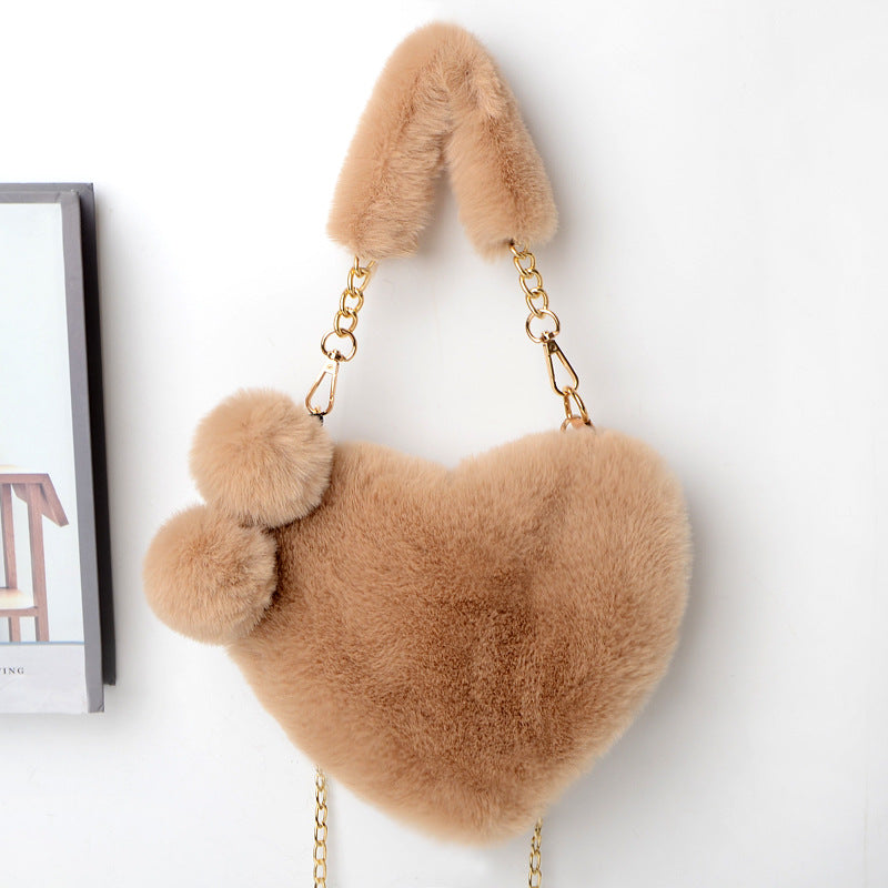 Love Bags Soft Plush Handbags Women Valentine's Day Party Bag What Else You Got?