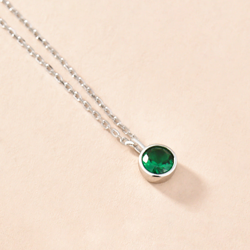 Women's Fashionable Simple Sterling Silver Solitaire Necklace With Twelve Zodiac Signs What Else You Got?