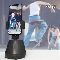 RK-80 360° Auto-Follow PTZ Phone Mount – Smart Tracking for Streaming & Vlogging