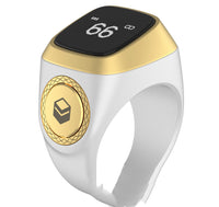 Smart Tasbih Ring – Bluetooth Muslim Prayer Counter with OLED Display & Dhikr Tracker