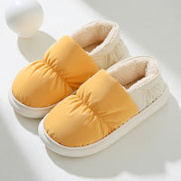 Cozy Padded House Slippers with Thick Soles - Warm & Stylish for Men & Women