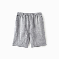 Men's Linen Casual Shorts – Loose Fit Breathable Summer Shorts