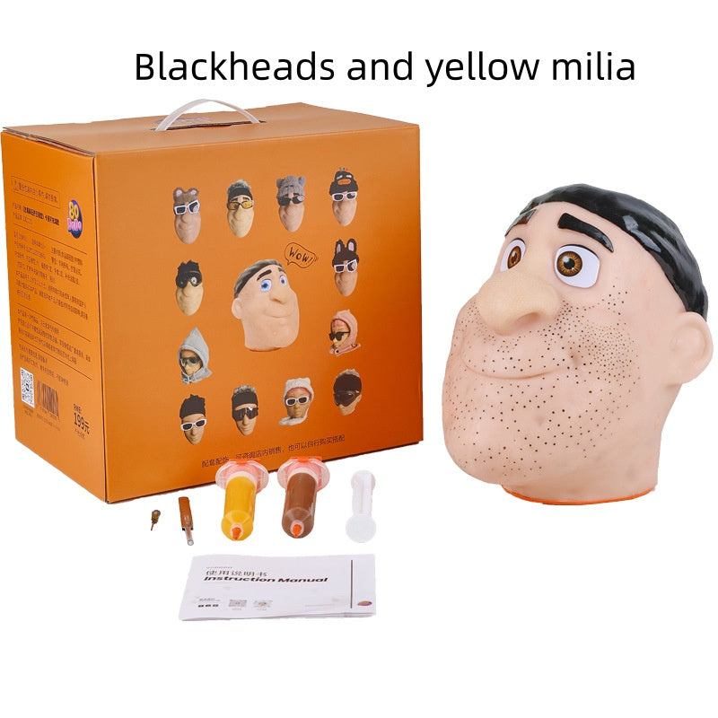 Eco‑Friendly Realistic Acne Popping Stress Relief Toy – Big Head Pimple Squeezer What Else You Got?