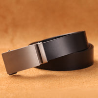 Men's Automatic Buckle Leather Belt – Cowhide