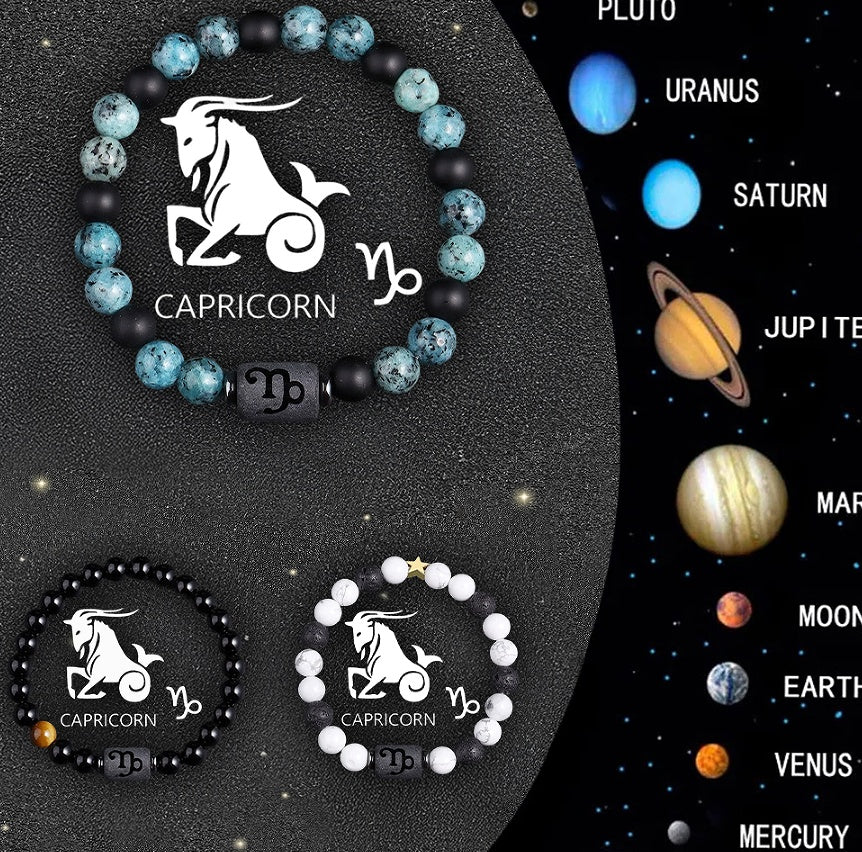 Crystal Stone Zodiac Sign Bracelet What Else You Got?