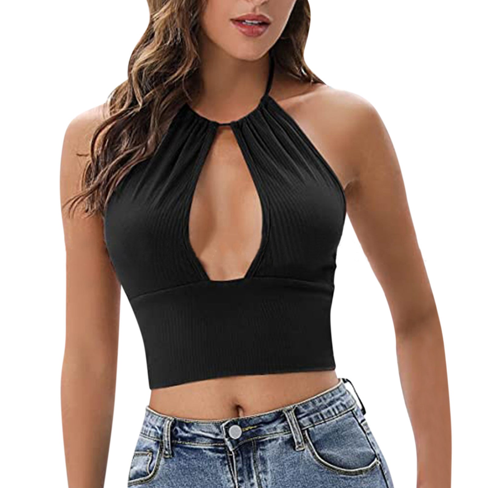 Camisole Halter Vest Women Summer Sexy Hollow Tops What Else You Got?
