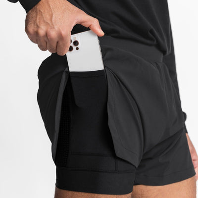Men's Stretch Gym Shorts - Comfortable & Durable Workout Shorts for Active Lifestyle