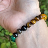 Healing Crystal Bracelet - Natural Stone Energy Jewelry for Men & Women