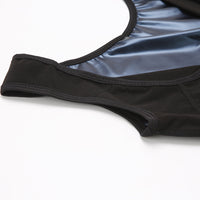 Men's Neoprene Sauna Vest - Sweat Waist Trainer & Body Shaper for Weight Loss & Posture Support