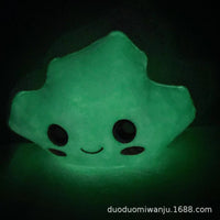 Luminous Ghost Cat Plush Toy – Glow-in-the-Dark Halloween Decor for Kids