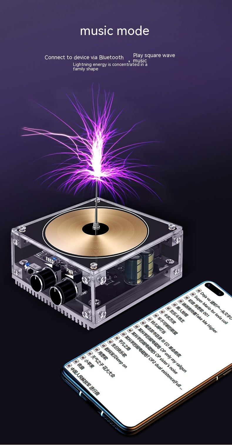 Music Tesla Coil Hand-touching Lightning Bluetooth In Palm What Else You Got?