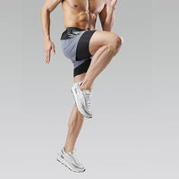 Men's Anti-Glare Training Shorts – Lightweight & Breathable for Gym & Running