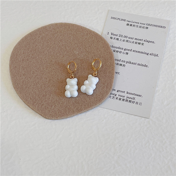 South Korea Colorful Candy Bear Earrings – What Else You Got?