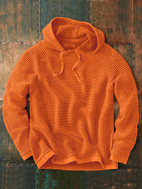 Men’s Loose-Fit Hooded Sweatshirt – Polyester Casual Streetwear Pullover S–4XL