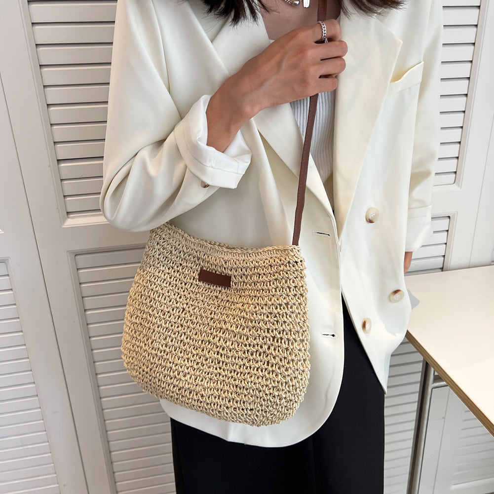 Niche Design Vacation Straw Tote Bag What Else You Got?