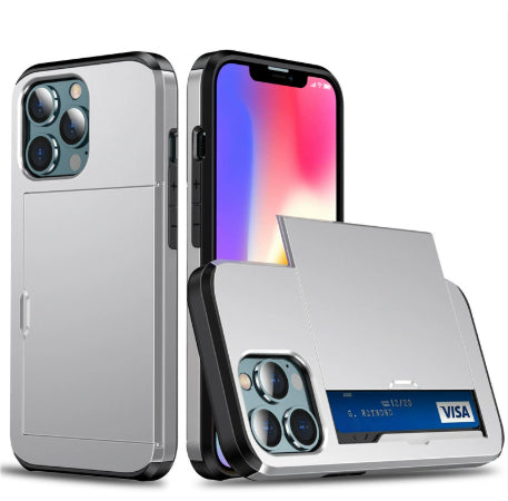 Dual‑Layer Armor Phone Case With Card Holder – Shockproof TPU + PC Defender Cover What Else You Got?