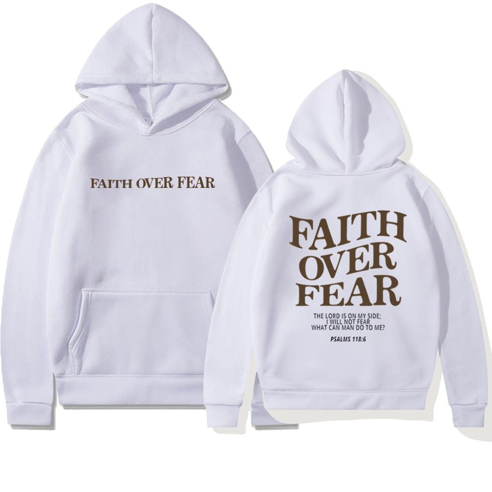 Faith Over Fear Christian Hoodie Christian Sweatshirt Jesus Hoodie Trendy Hoodie Bible Verse Shirt Unisex Aesthetic Clothes What Else You Got?