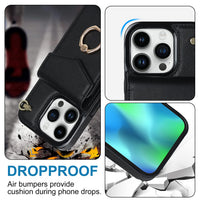 Elegant Piano-Plug PU Leather Phone Case with Stand & Card Slot - Protects & Stylizes