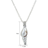 Glow-in-the-Dark Cape Snail Necklace – Gothic Luminous Pendant for Halloween & Cosplay