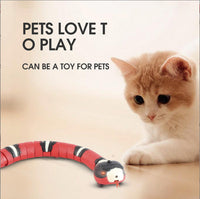 Motion-Activated Snake Pet Toy – Interactive Slithering Toy with Obstacle Avoidance